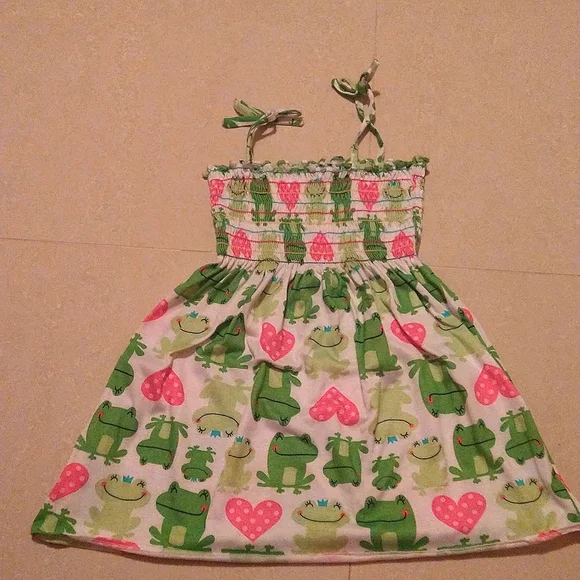frog | Dresses | Cute Girls Frog Dress | Poshmark